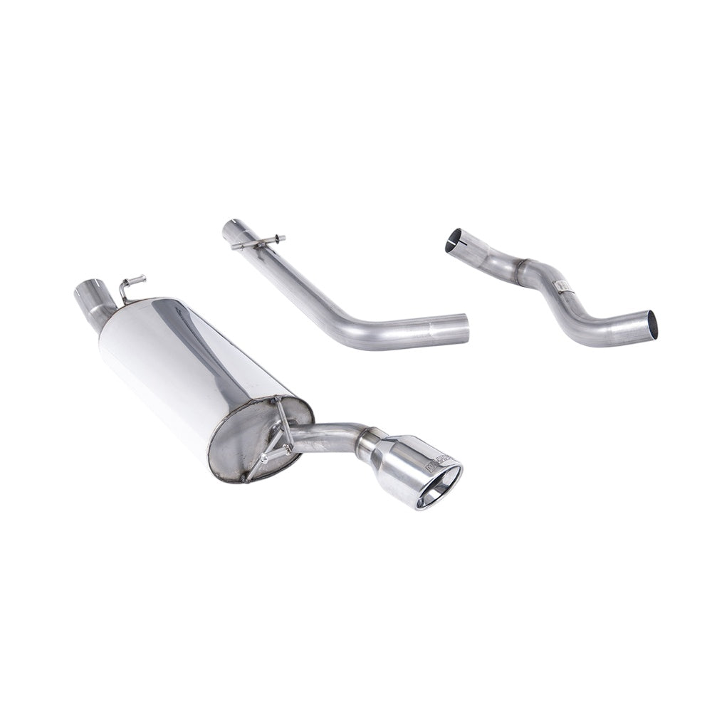 Milltek Cat Back Exhaust Audi TT 150 / 180 2WD Coupe and Roadster 98-06