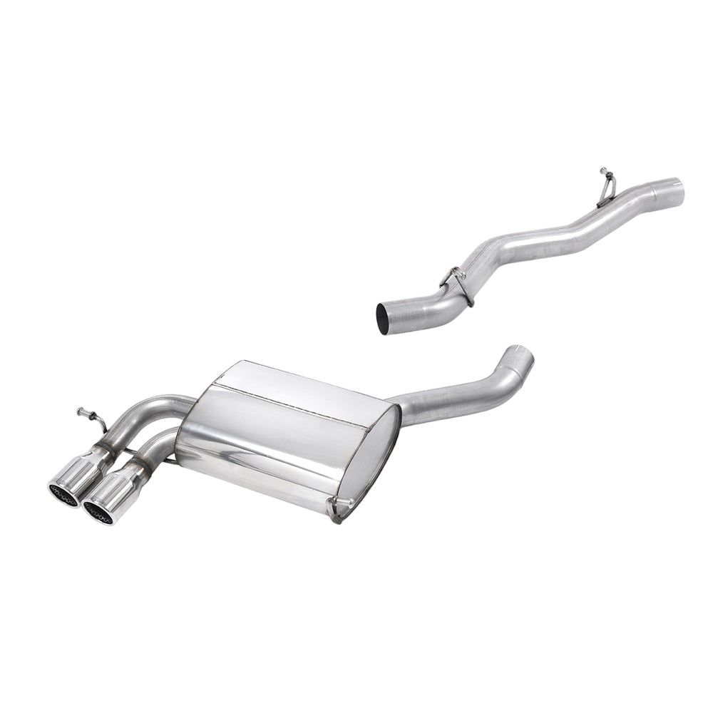 Milltek Cat Back Exhaust Audi S3 2.0 T Quattro Sportback 8P 07-12