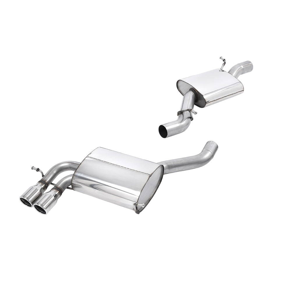 Milltek Cat Back Exhaust Audi S3 2.0 T Quattro Sportback 8P 07-12