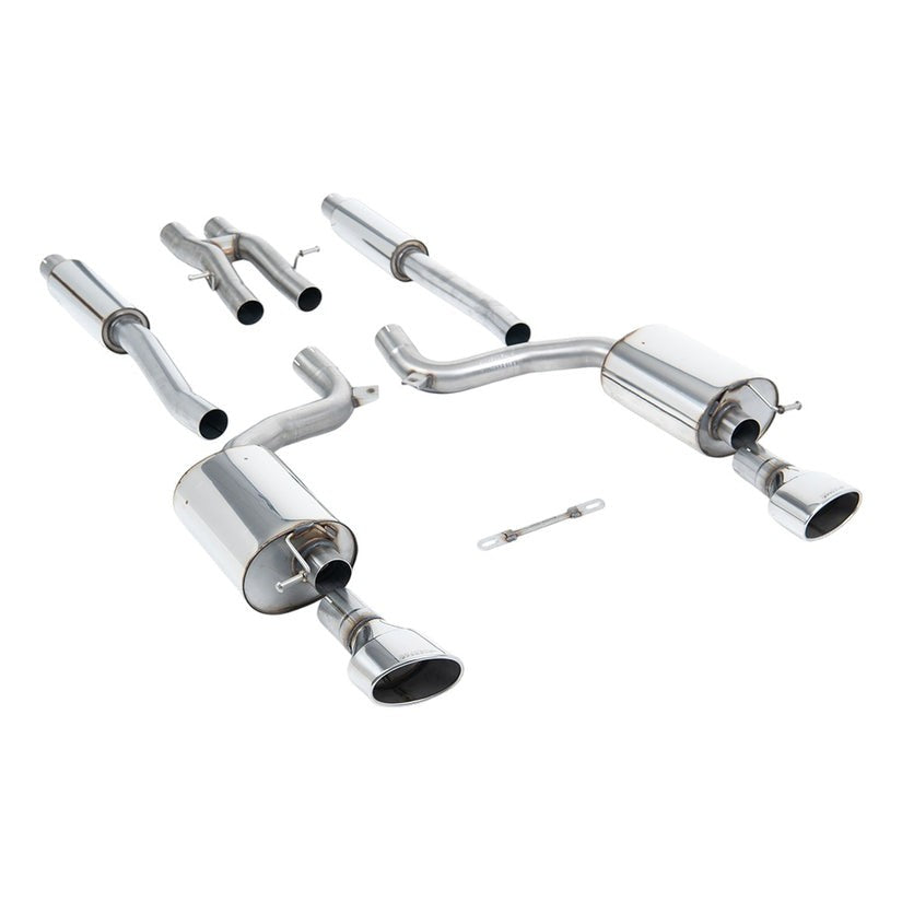 Milltek Cat Back Exhaust Audi RS6 C6 5.0 V10 biturbo Quattro 08-10
