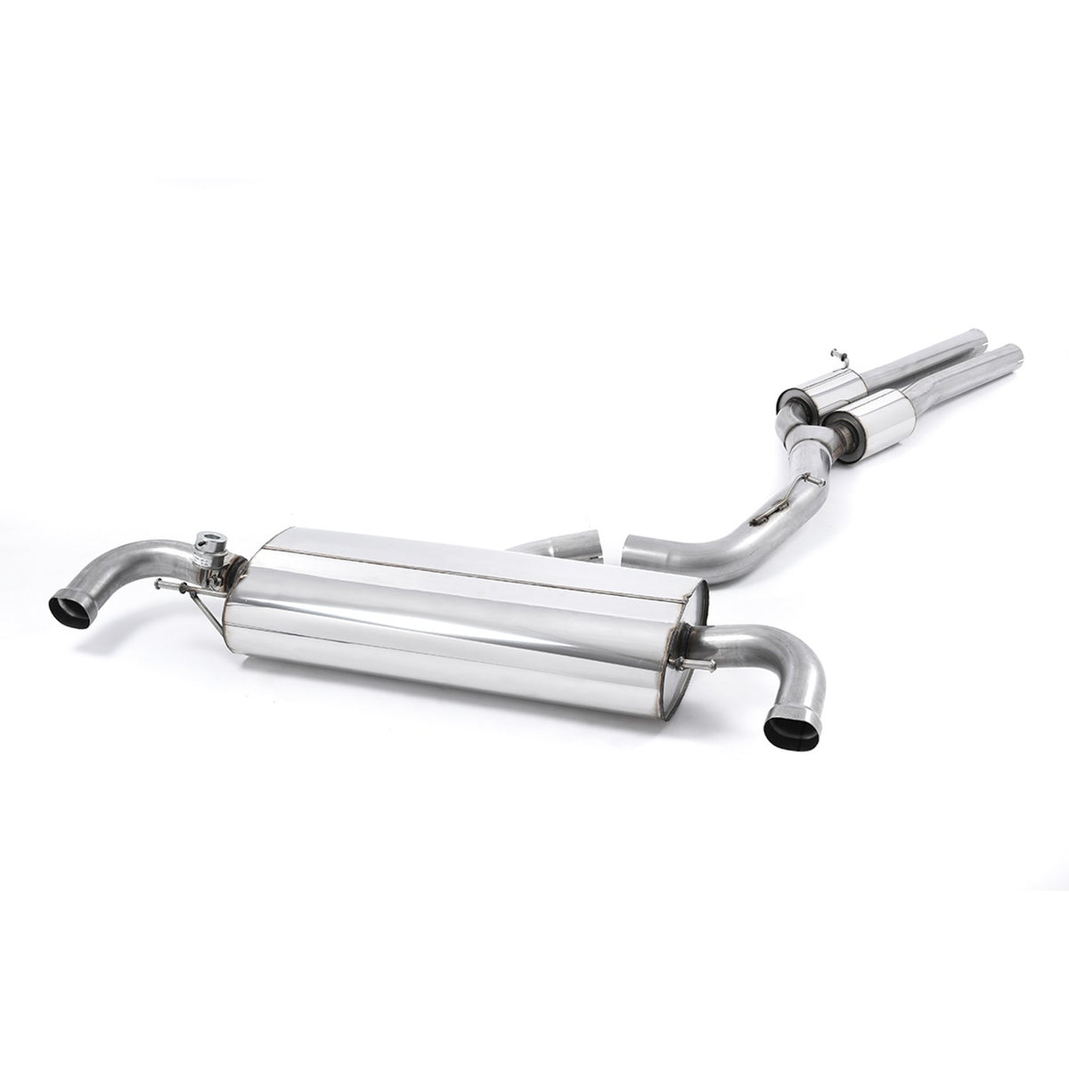 Milltek Cat Back Exhaust Audi TT Mk2 TT RS Coupé 2.5 TFSI Quattro 09-14