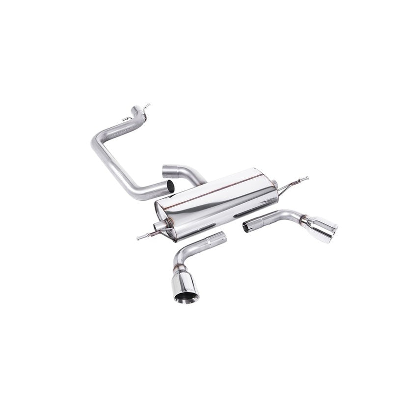 Milltek Cat Back Exhaust Audi TT Mk2 2.0 TFSi 2WD 06-11