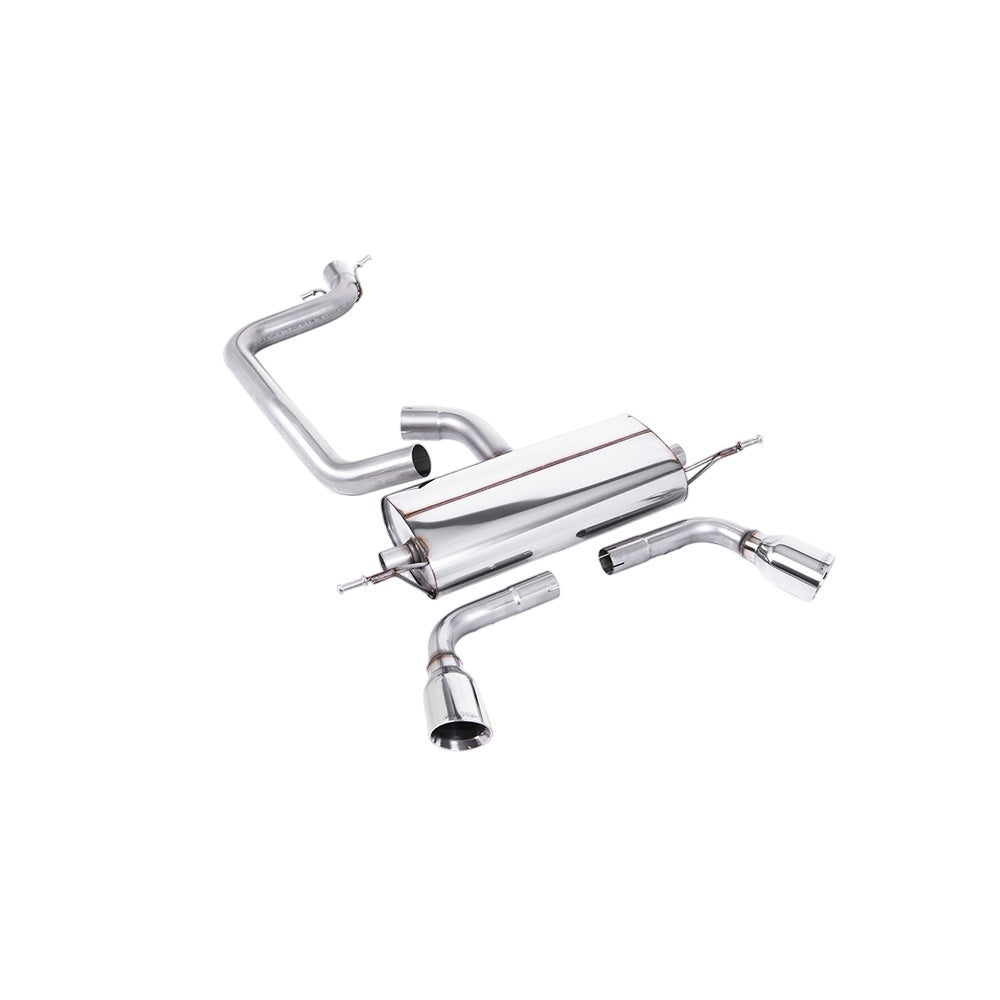 Milltek Cat Back Exhaust Audi TT Mk2 2.0 TFSi 2WD 06-11