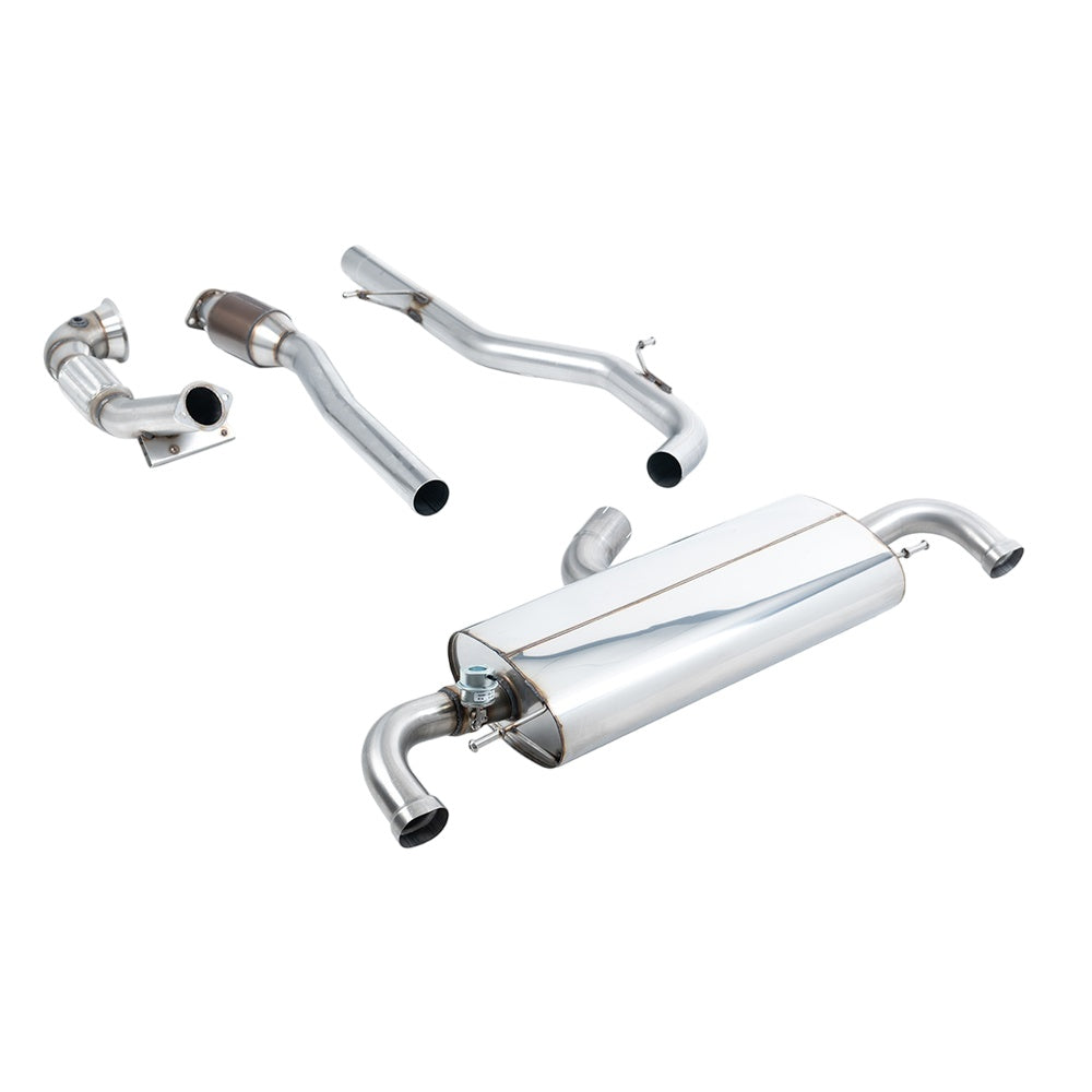 Milltek Turbo-back including Hi-Flow Sports Cat Exhaust Audi TT Mk2 TT RS Coupe 2.5 TFSi Quattro 09-14