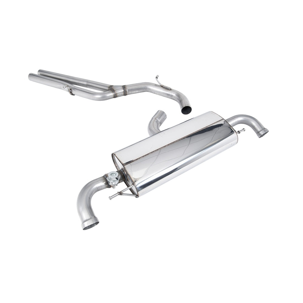 Milltek Cat Back Exhaust Audi TT Mk2 TT RS Roadster 2.5 TFSi Quattro 09-14