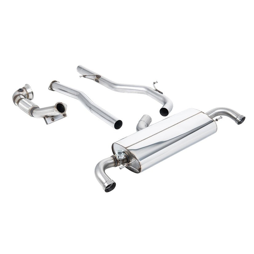 Milltek Turbo Back Exhaust No Cat Audi TT Mk2 TT RS Roadster 2.5 TFSI Quattro 09-14