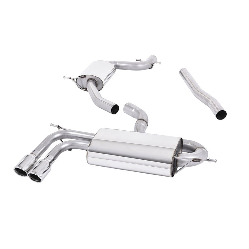 Milltek Cat Back Exhaust Audi A3 1.8 TSI 2WD 3dr 08-12