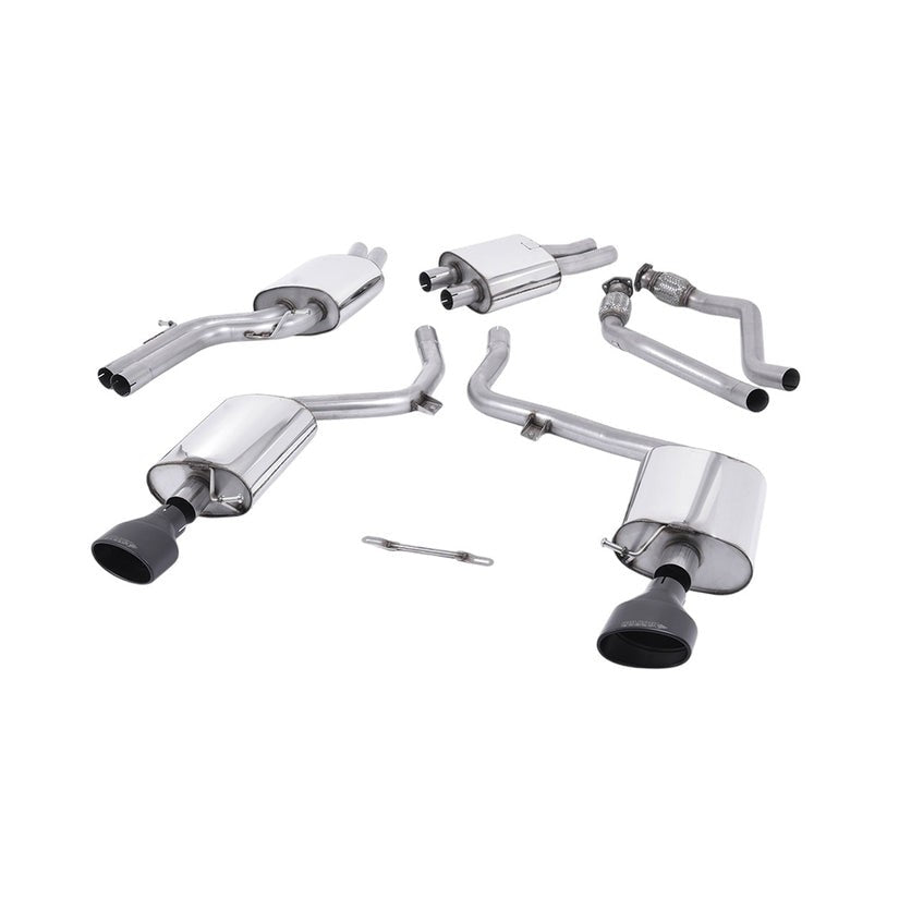 Milltek Cat Back Exhaust Audi S5 3.0 TFSI B8 Coupé Cabriolet S tronic 09-11