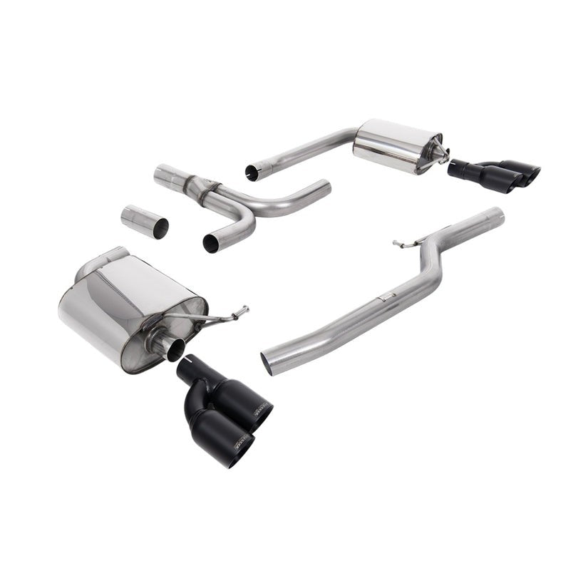 Milltek Cat Back Exhaust Audi A5 Cabriolet 3.0 TDi DPF Quattro 09+