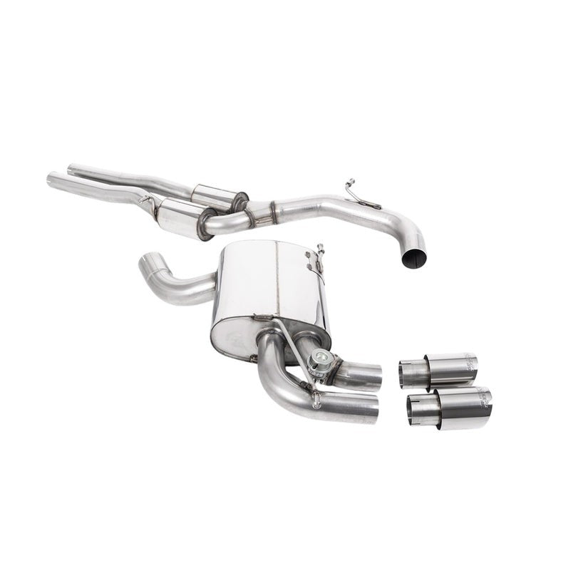 Milltek Cat Back Exhaust Audi RS3 Sportback S tronic 8P 11-12