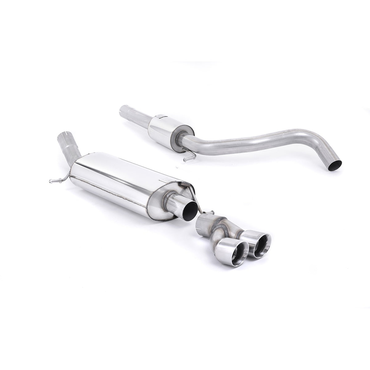 Milltek Cat Back Exhaust Audi A1 1.4 TFSI S line 122PS 10-15