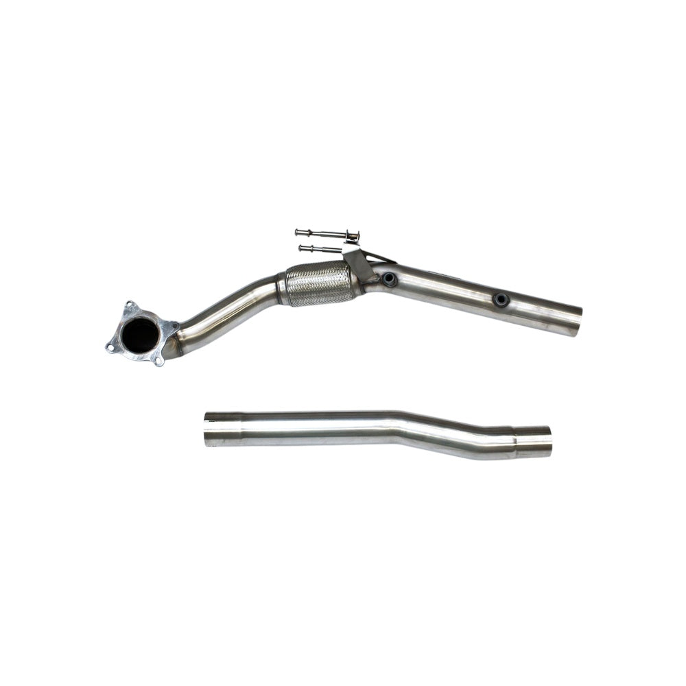 Milltek Large-bore Downpipe and De-cat Exhaust Audi A3 2.0T FSI 2WD 3-Door 03-12