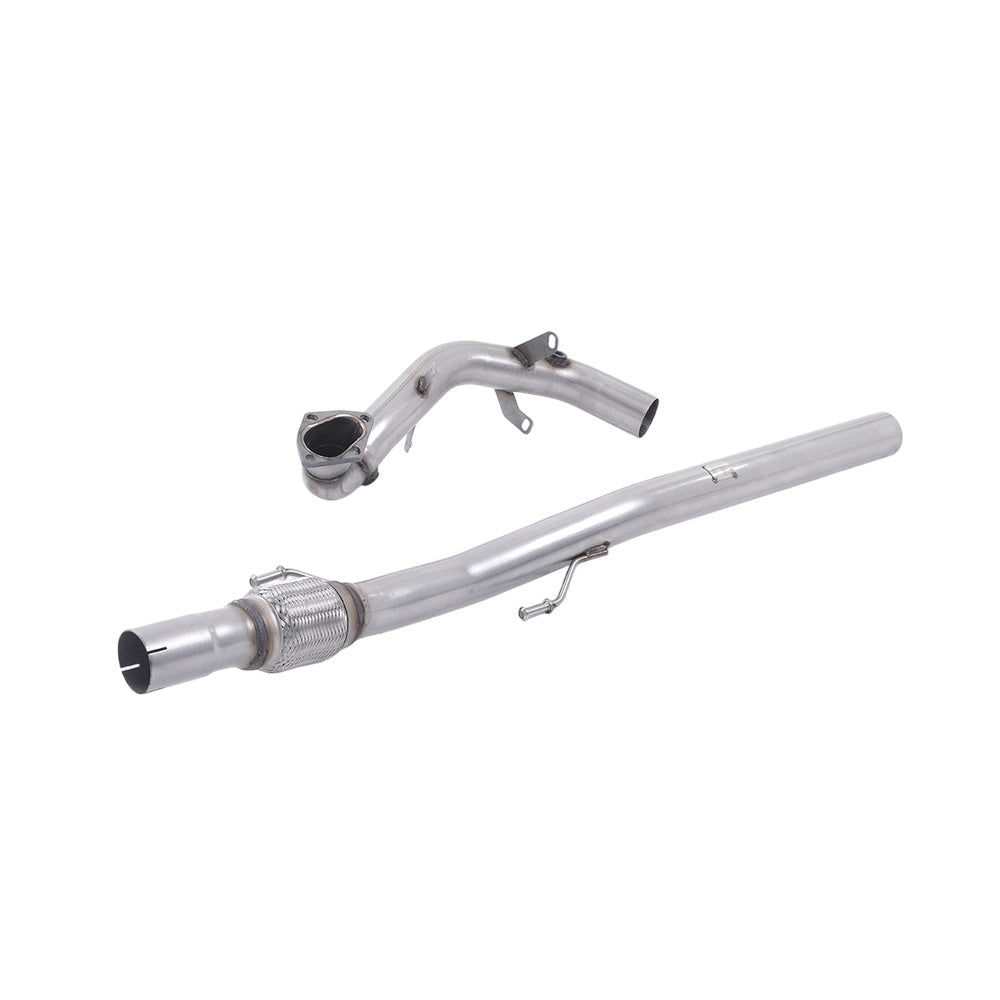 Milltek Large-bore Downpipe and De-cat Exhaust Seat Ibiza Cupra / Bocanegra 1.4 TSI 180PS 09-15