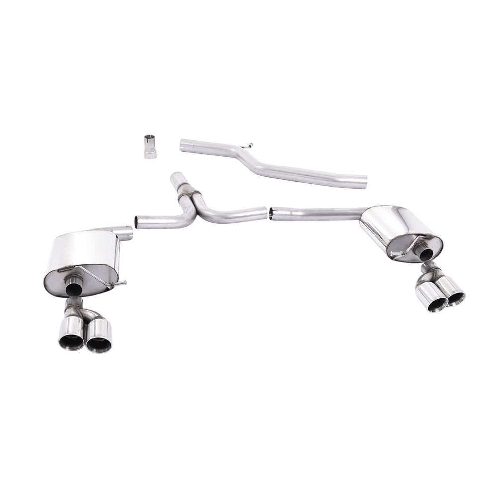 Milltek Cat Back Exhaust Audi A5 Coupe 2.0 TDi 07-25