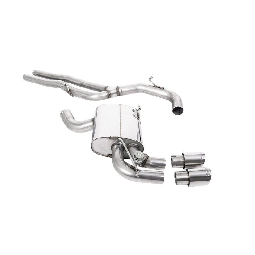 Milltek Cat Back Exhaust Audi RS3 Sportback S tronic 8P 11-12