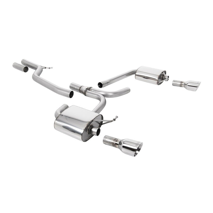 Milltek Cat Back Exhaust Audi A5 Sportback 3.0 TDI Quattro Manual Multitronic S tronic 09+