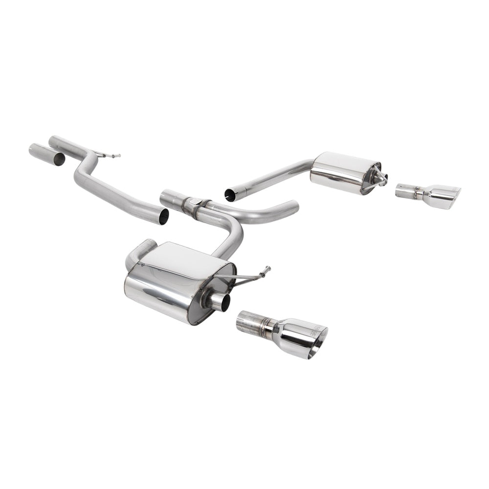 Milltek Cat Back Exhaust Audi A5 Sportback 3.0 TDI Quattro Manual / Multitronic / S-Tronic 09-25