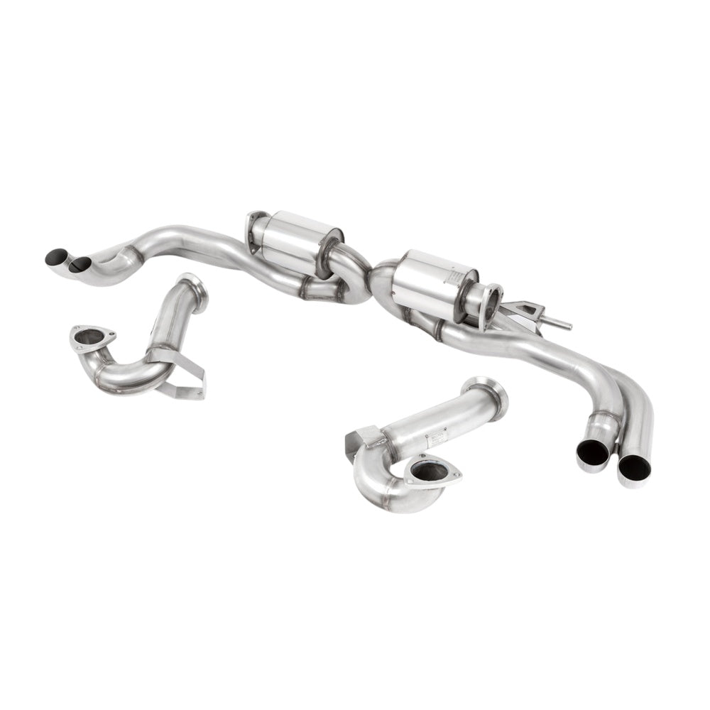 Milltek Cat Back Exhaust Audi R8 V10 5.2 FSI Quattro Coupe and Spyder (excludes V10 Plus models) 09-12