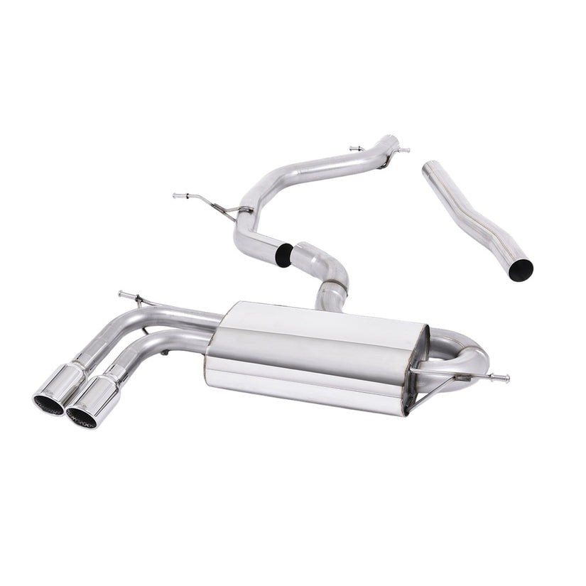 Milltek Filter Back Exhaust Audi A3 2.0 TDI 170 BHP 2WD Sportback DPF 08-12