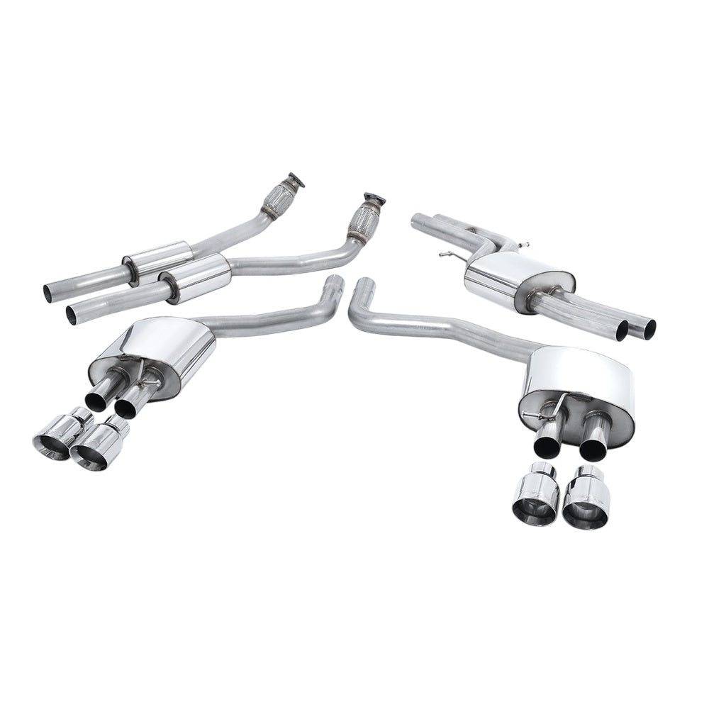 Milltek Cat Back Exhaust Audi S7 Sportback 4.0 TFSi Quattro S-Tronic 12-18