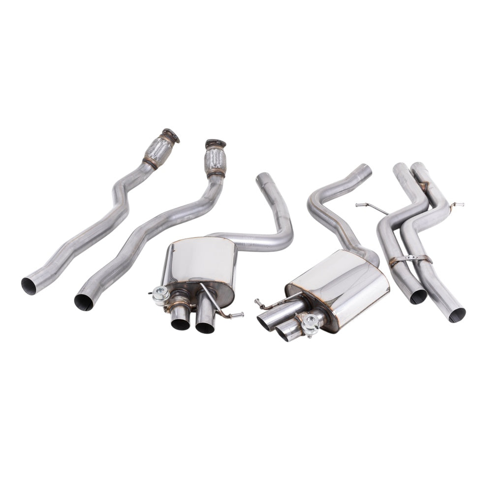 Milltek Cat Back Exhaust Audi RS5 B8 Coupe 10-15