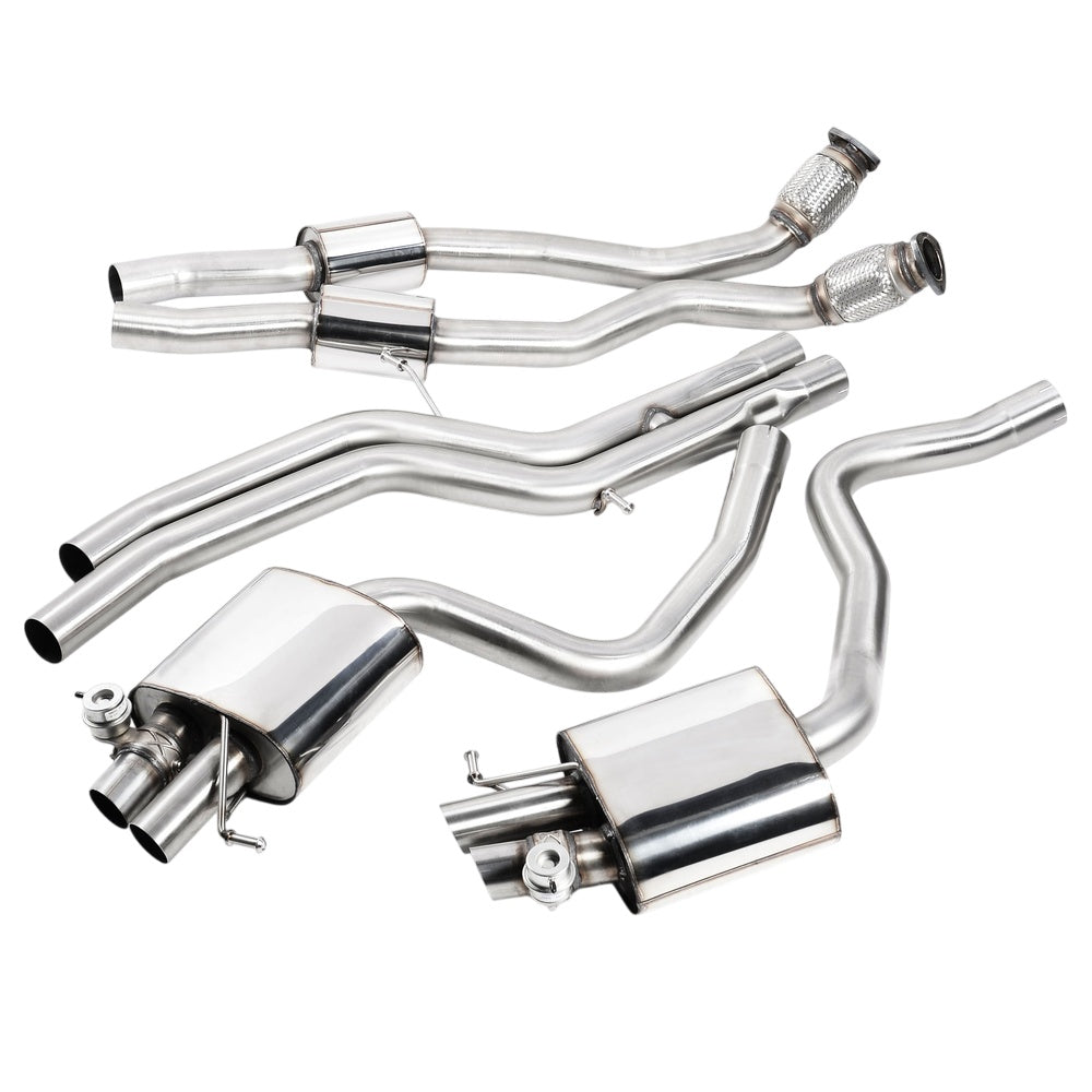 Milltek Cat Back Exhaust Audi RS4 B8 4.2 FSI Quattro Avant 12-15