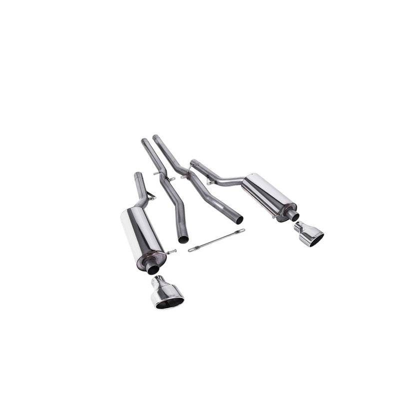 Milltek Cat Back Exhaust Audi RS6 C5 V8 Bi-Turbo Saloon Avant 02-04