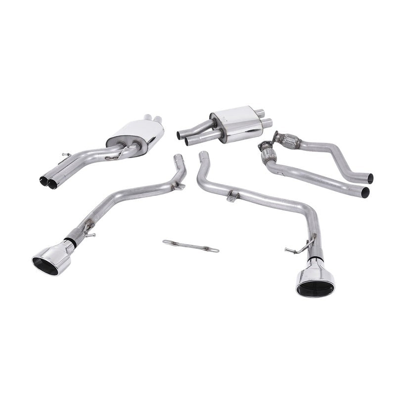 Milltek Cat Back Exhaust Audi S5 3.0 TFSI B8 Coupé Cabriolet S tronic 09-11