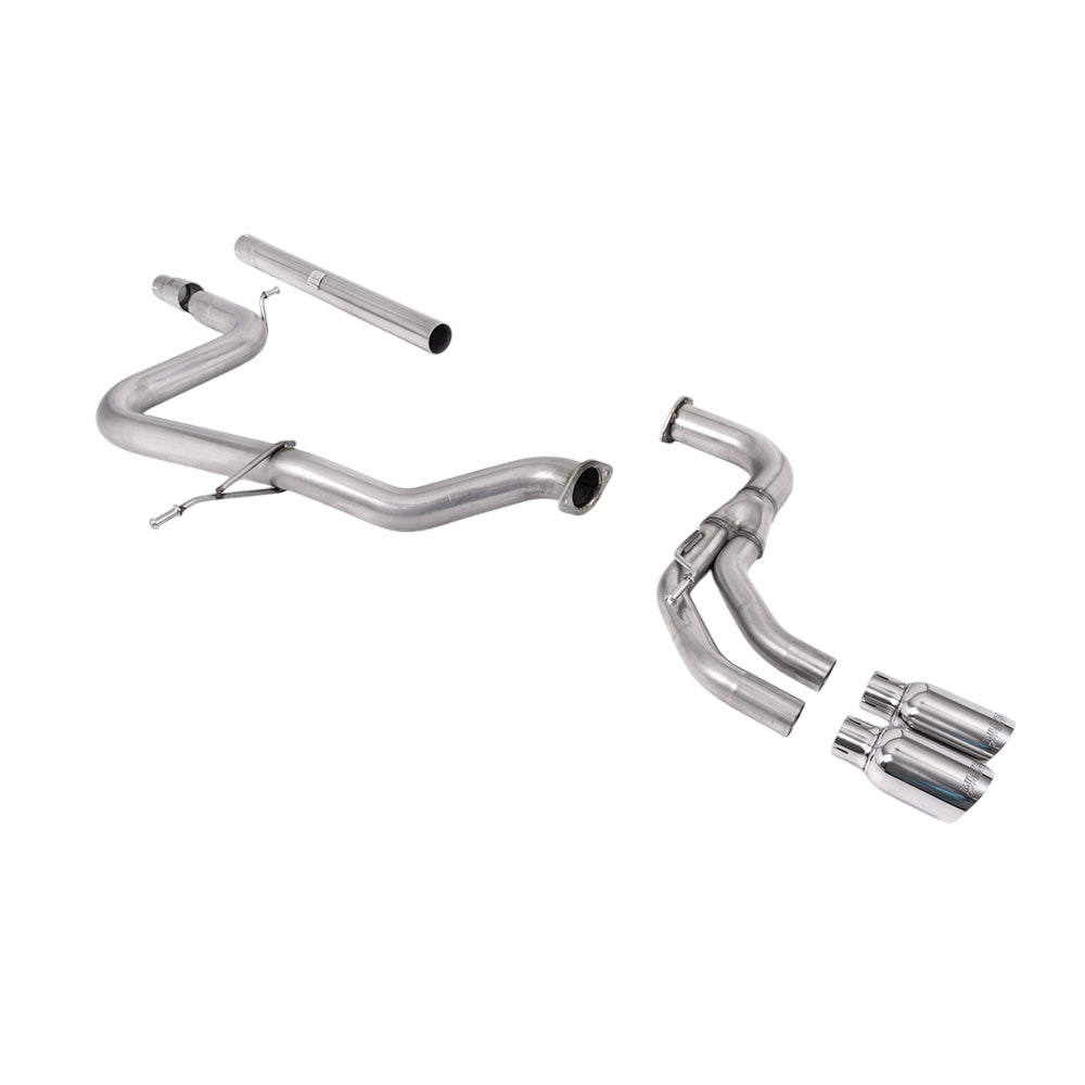 Milltek Cat Back Exhaust Audi A3 2.0 TDI 184PS MQB 2WD (3-Door and Sportback Models) 13-20