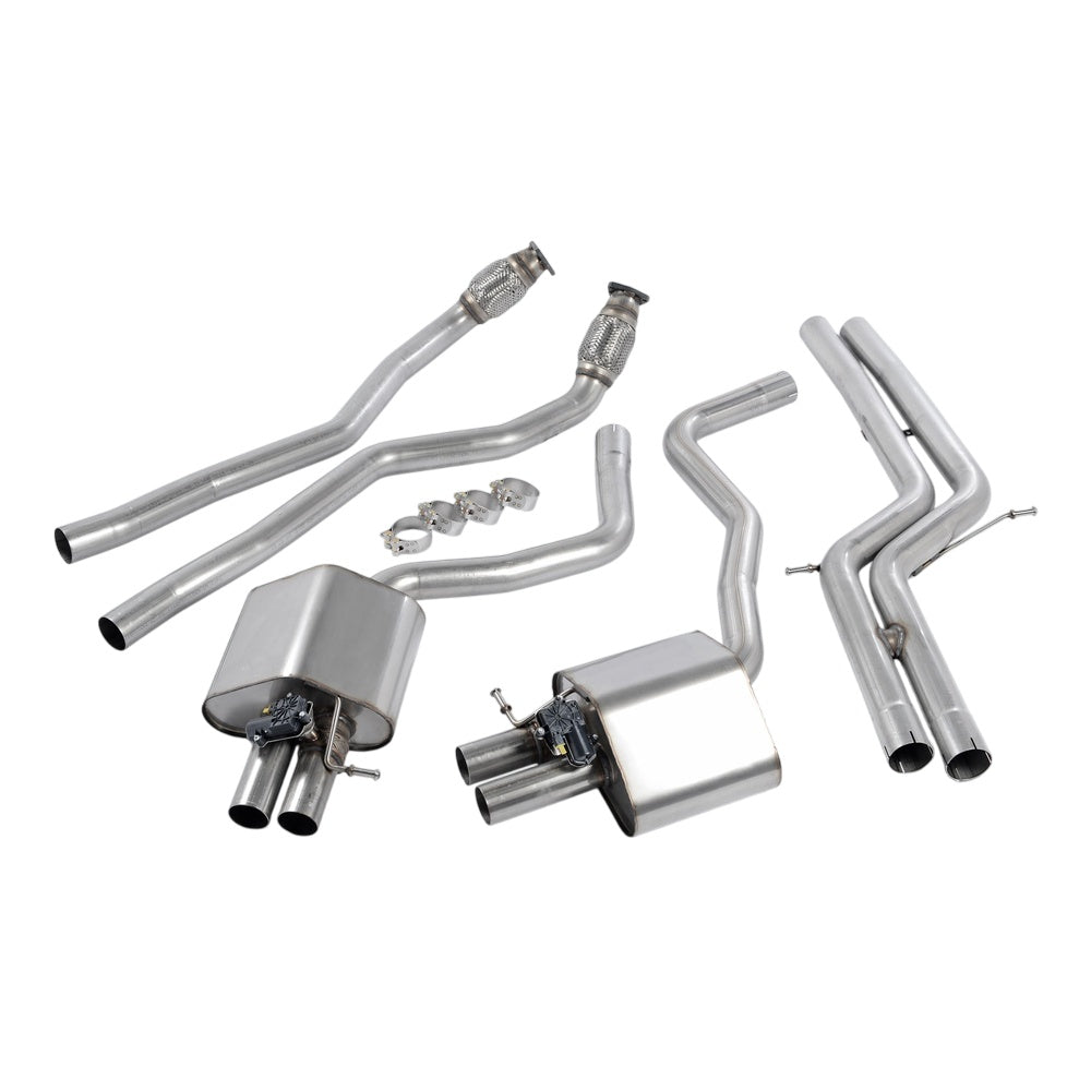 Milltek Cat Back Exhaust Audi RS7 C7 Sportback 4.0 V8 TFSi biturbo inc Performance Edition 13-18