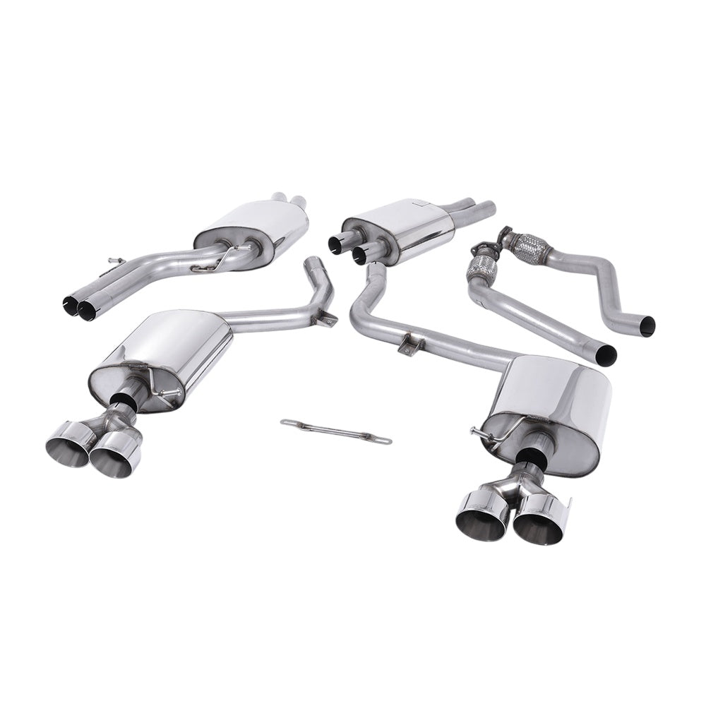 Milltek Cat Back Exhaust Audi S4 3.0 Supercharged V6 B8.5 12-16