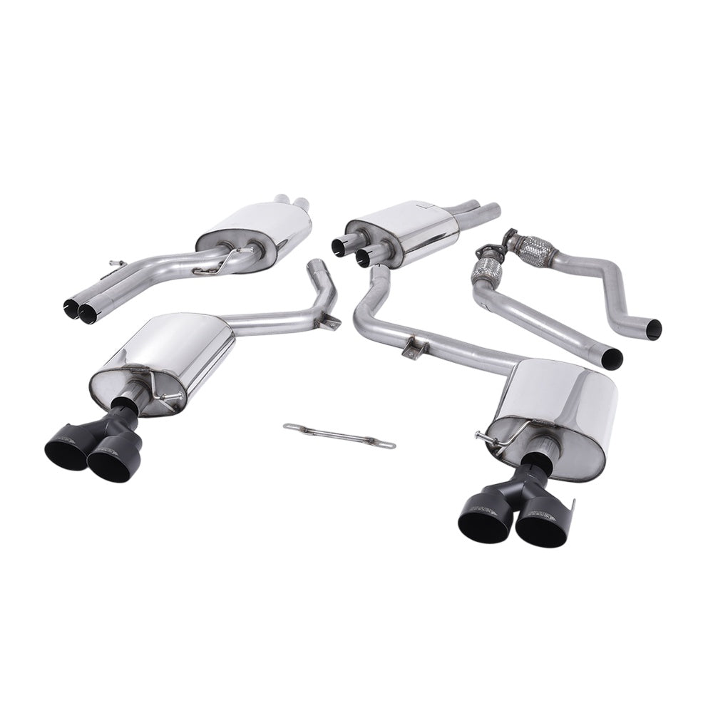 Milltek Cat Back Exhaust Audi S4 3.0 Supercharged V6 B8.5 12-16