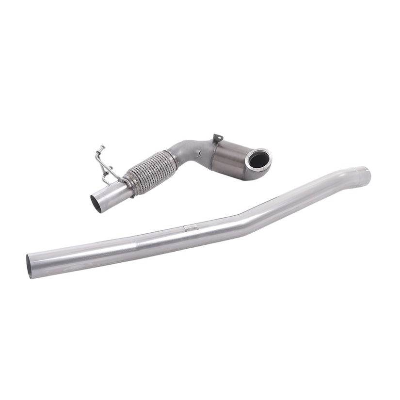 Milltek Sports Cat Downpipe Audi S3 2.0 TFSI Quattro Saloon Cabrio 8V 8V.2 Non-GPF 13-18