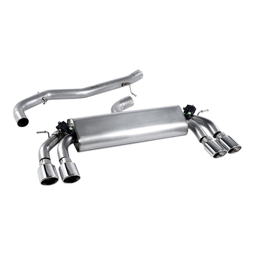 Milltek Cat Back Exhaust Audi S3 2.0 TFSI Quattro 3dr 8V 8V.2 Non-GPF 13-18
