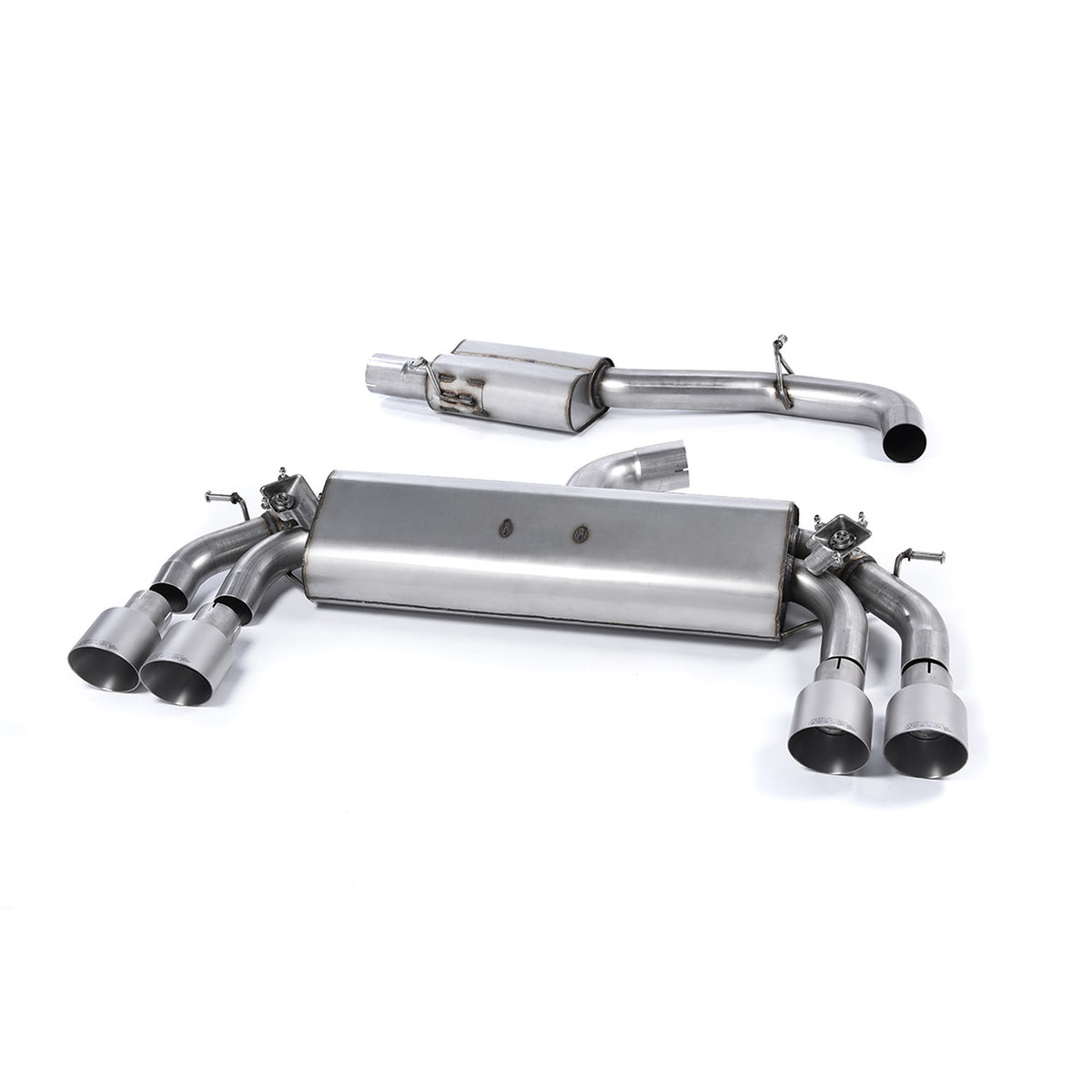 Milltek Cat Back Exhaust Audi S3 2.0 TFSI Quattro 3dr 8V 8V.2 Non-GPF 13-18