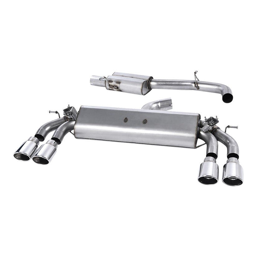 Milltek Cat Back Exhaust Audi S3 2.0 TFSI Quattro 3dr 8V 8V.2 Non-GPF 13-18