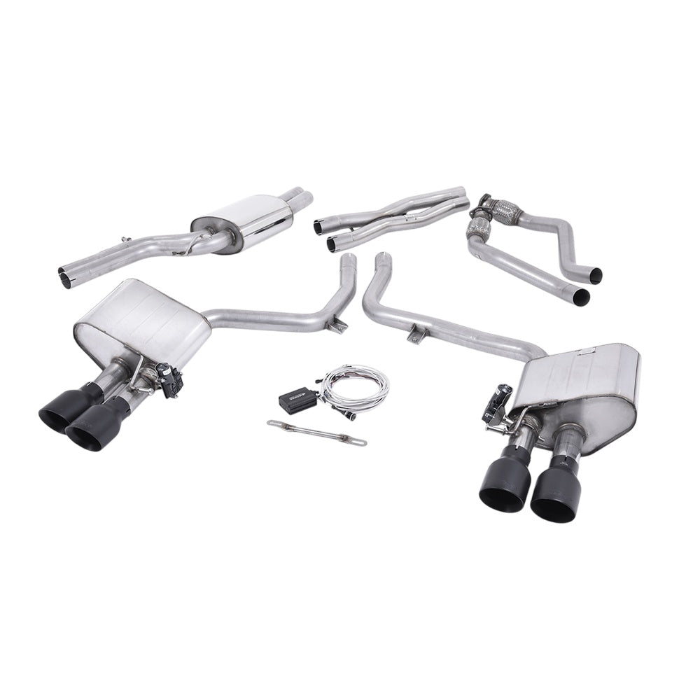 Audi S4 3.0 Supercharged V6 B8.5 2012-2016 Cat-back Exhaust Audi S4 3.0 Supercharged V6 B8.5 2012-2016 Cat-back Exhaust