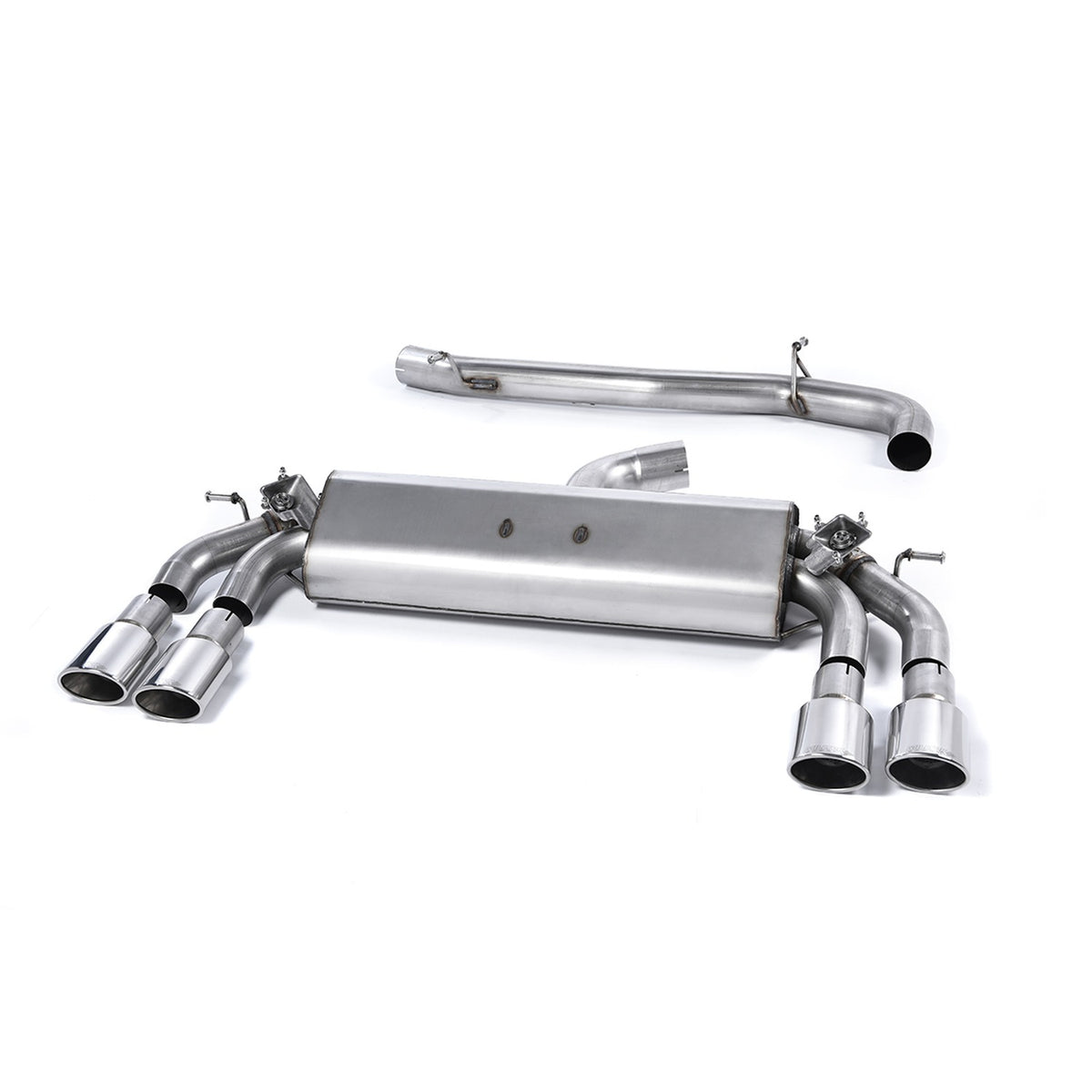 Milltek Cat Back Exhaust Audi S3 2.0 TFSI Quattro Sportback 8V 8V.2 Non-GPF 13-18