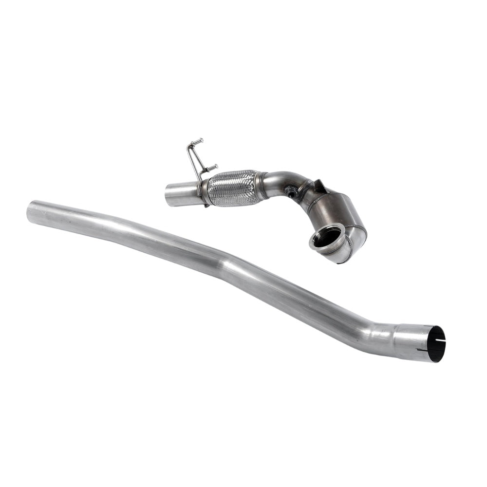 Milltek Large Bore Downpipe and Hi-Flow Sports Cat Exhaust Audi S3 2.0 TFSi Quattro 3-Door 8V/8V.2 (Non-GPF Equipped Models Only) 13-18