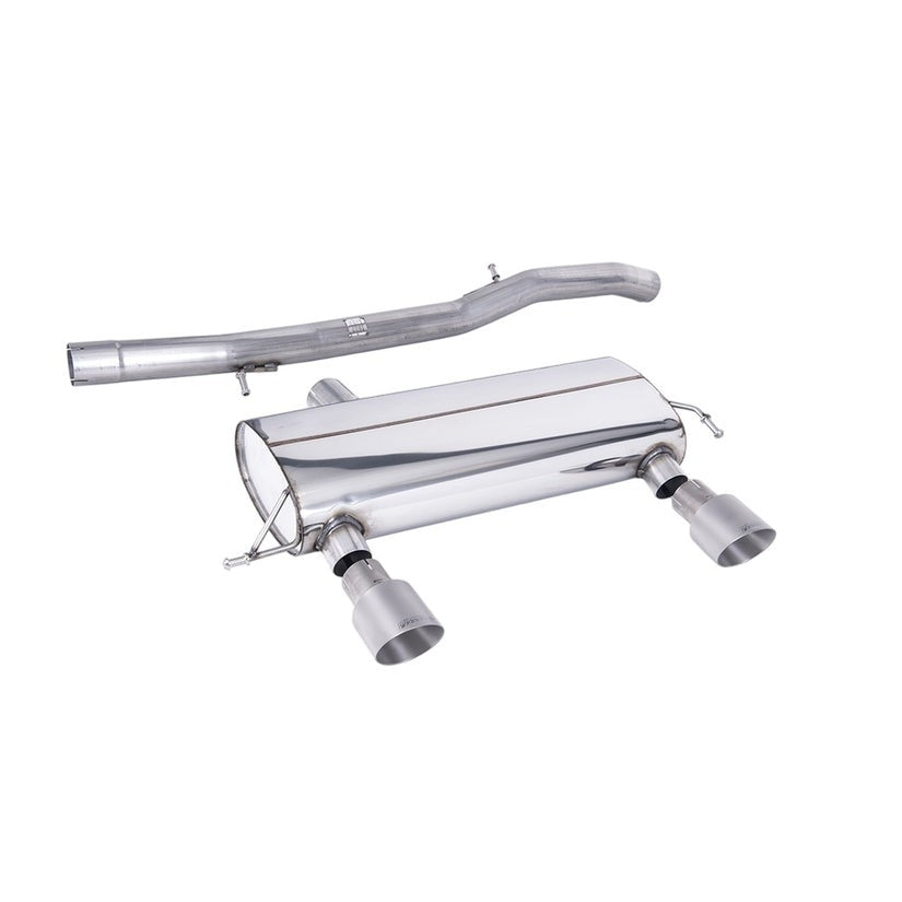 Milltek Cat Back Exhaust Audi TT 180 225 Quattro Coupe Roadster 98-06