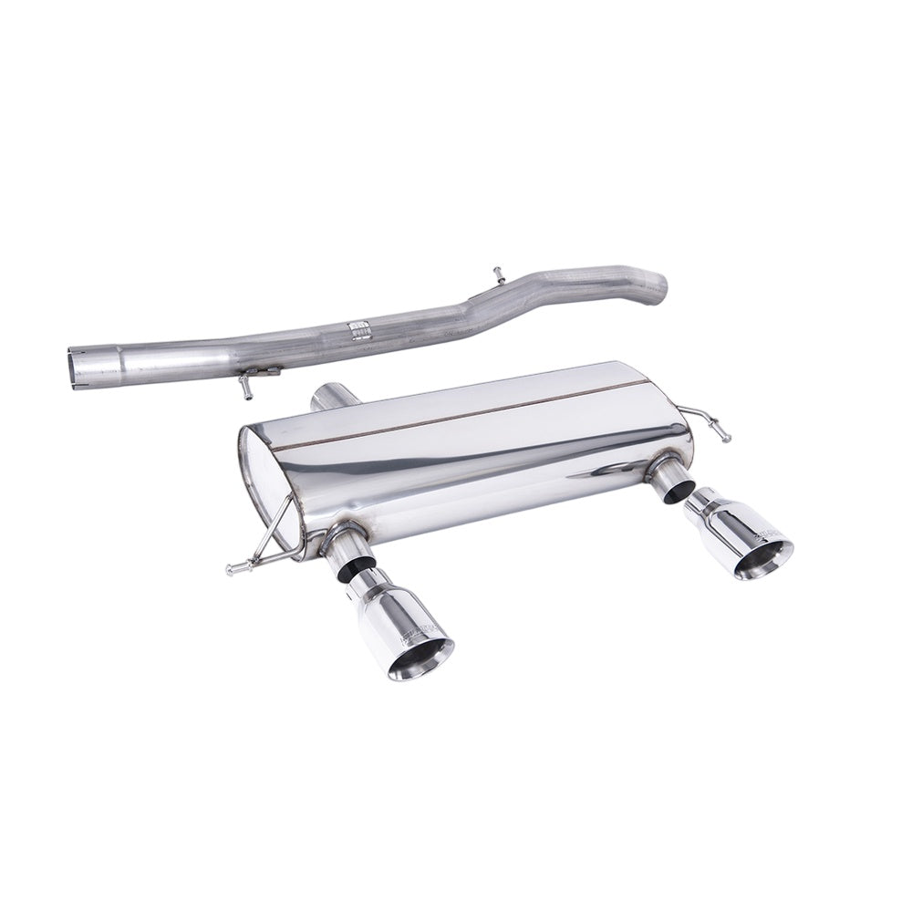 Milltek Cat Back Exhaust Audi TT 180 / 225 Quattro Coupe and Roadster 98-06