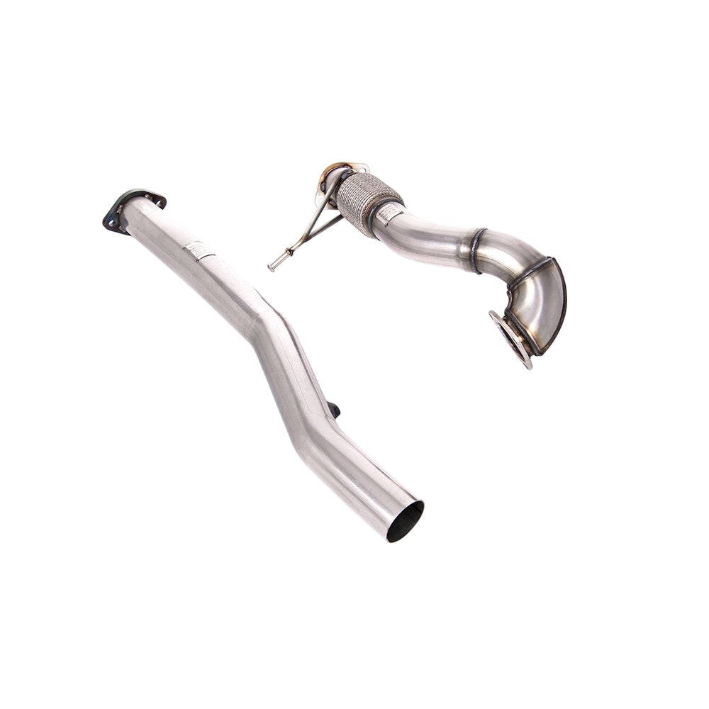 Milltek Large-bore Downpipe and De-cat Exhaust Audi TT 180 / 225 Quattro Coupe and Roadster 98-06