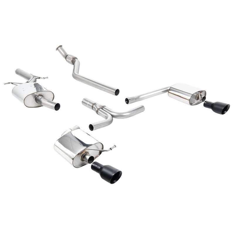Milltek Cat Back Exhaust Audi A4 2.0 TFSI S line B8 2WD Quattro manual Saloon Avant 08-11