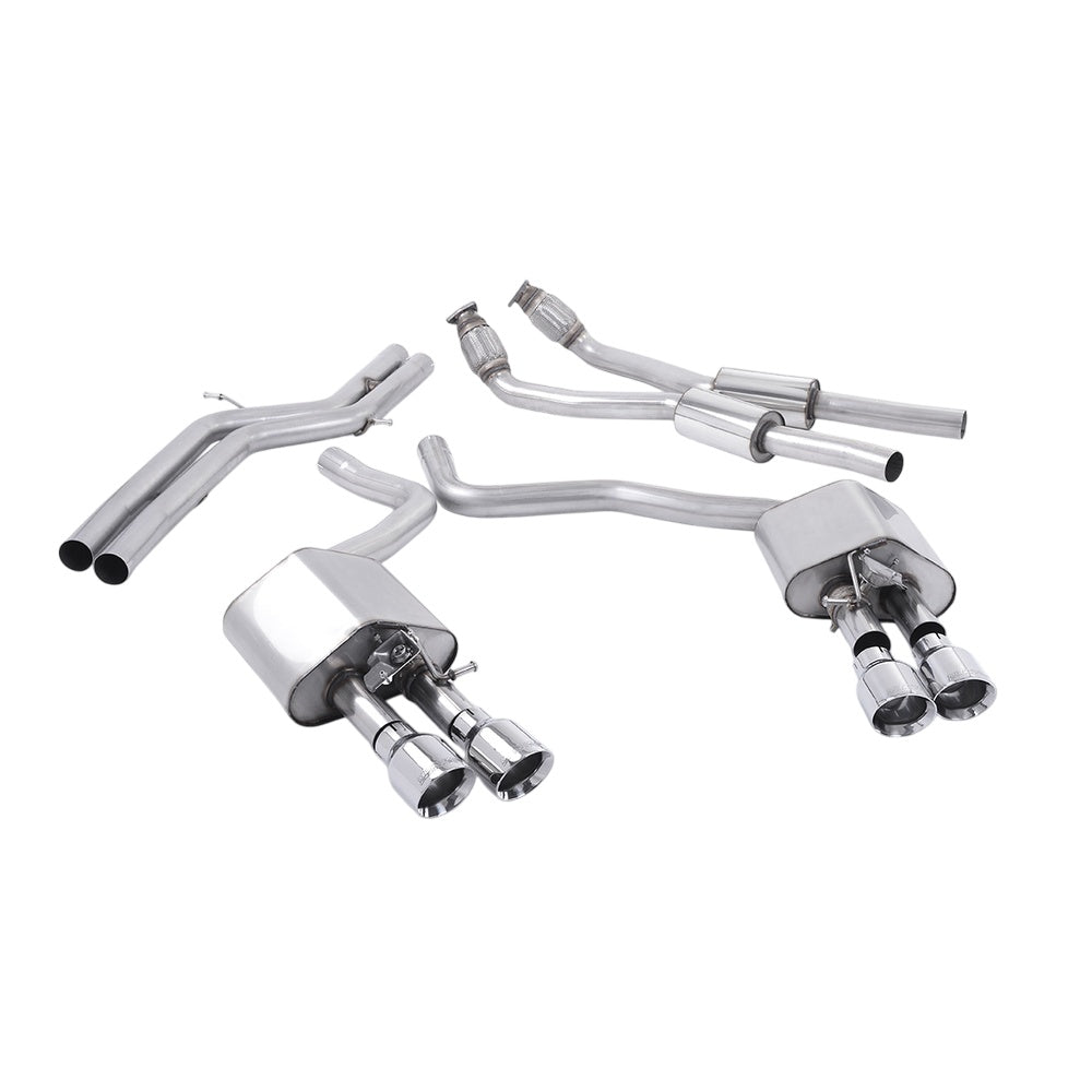 Milltek Cat Back Exhaust Audi S7 Sportback 4.0 TFSi Quattro S-Tronic 12-18