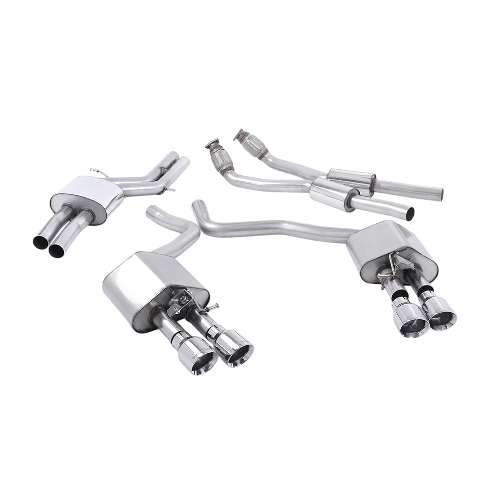 Milltek Cat Back Exhaust Audi S7 Sportback 4.0 TFSi Quattro S-Tronic 12-18