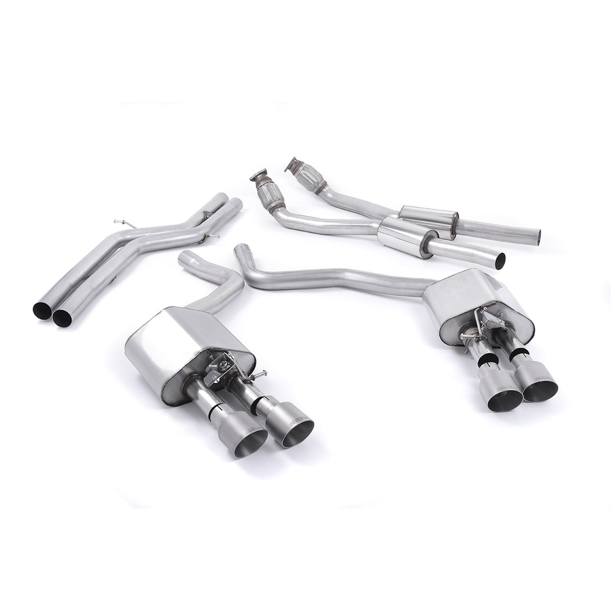 Milltek Cat Back Exhaust Audi S6 4.0 TFSI C7 Quattro 12-18