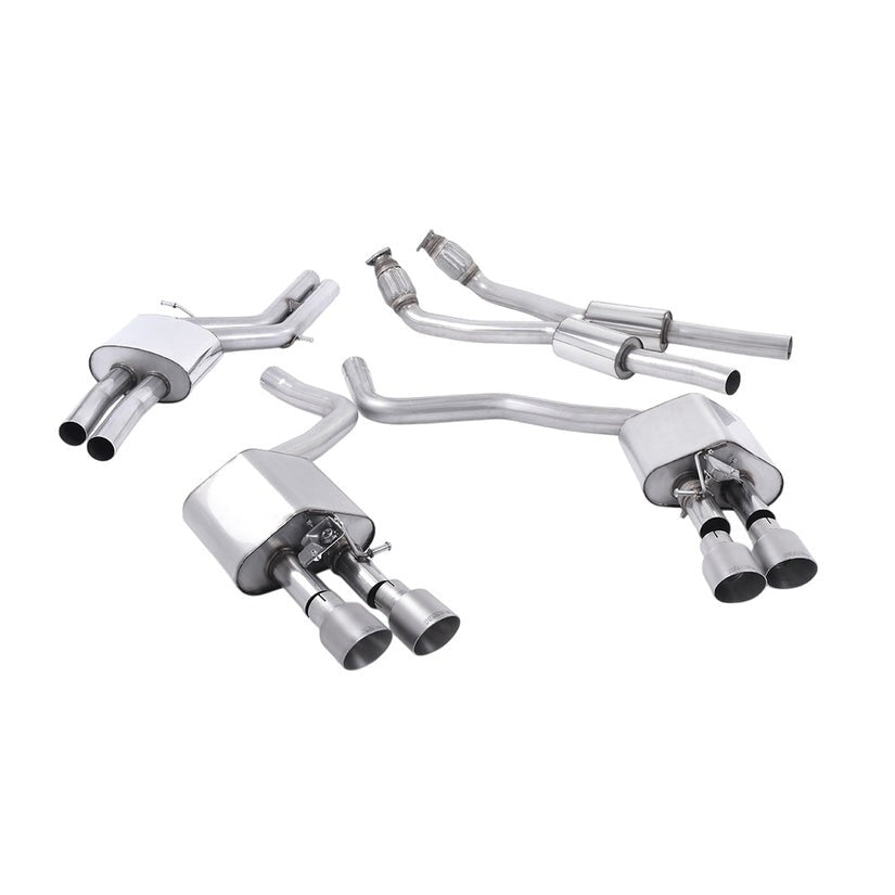 Milltek Cat Back Exhaust Audi S7 Sportback 4.0 TFSI Quattro S tronic 12-18