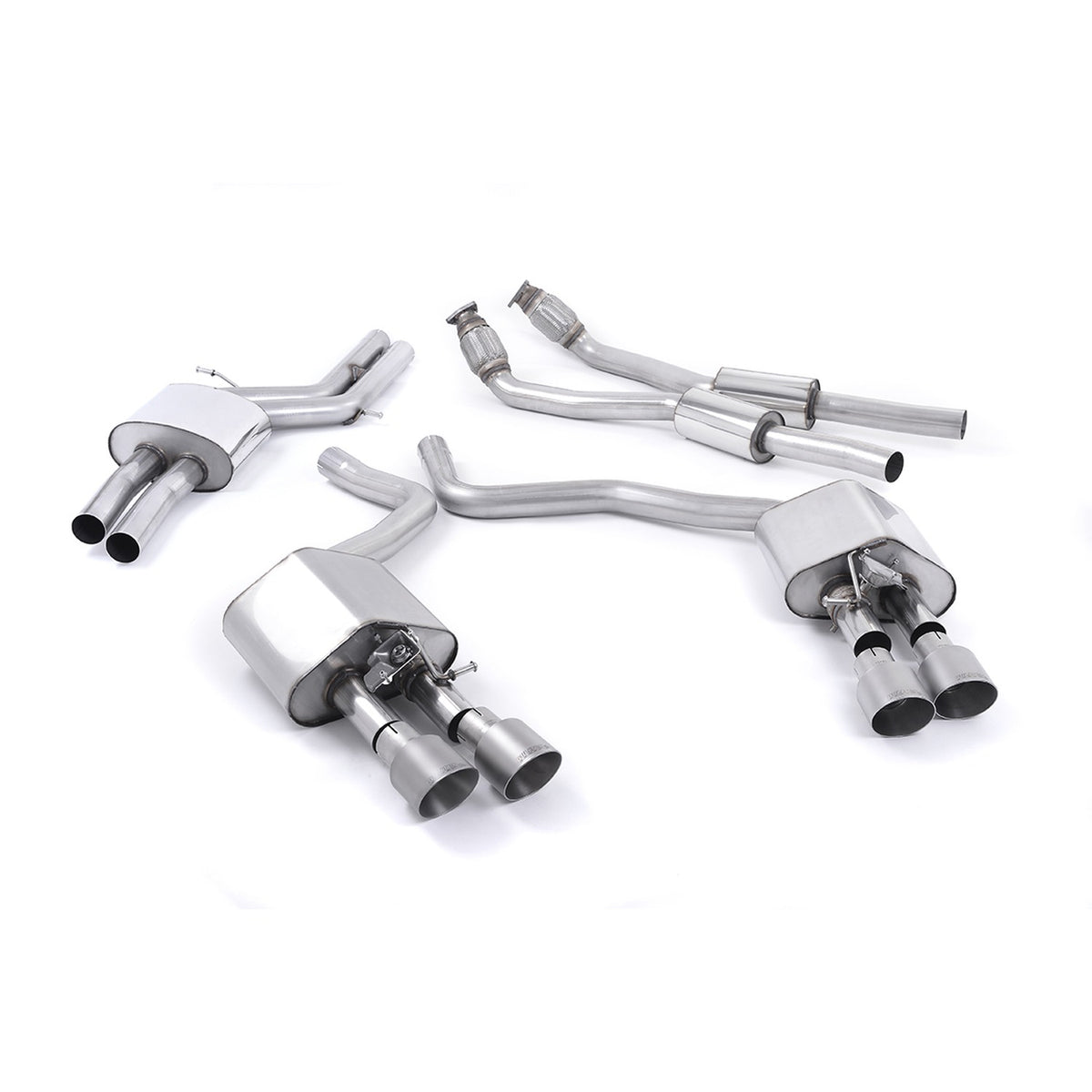 Milltek Cat Back Exhaust Audi S6 4.0 TFSI C7 Quattro 12-18