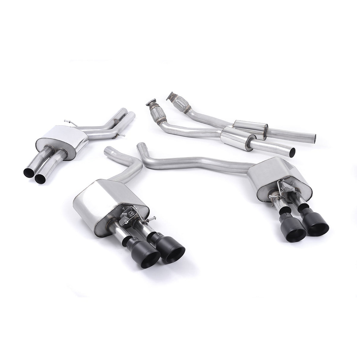 Milltek Cat Back Exhaust Audi S7 Sportback 4.0 TFSI Quattro S tronic 12-18