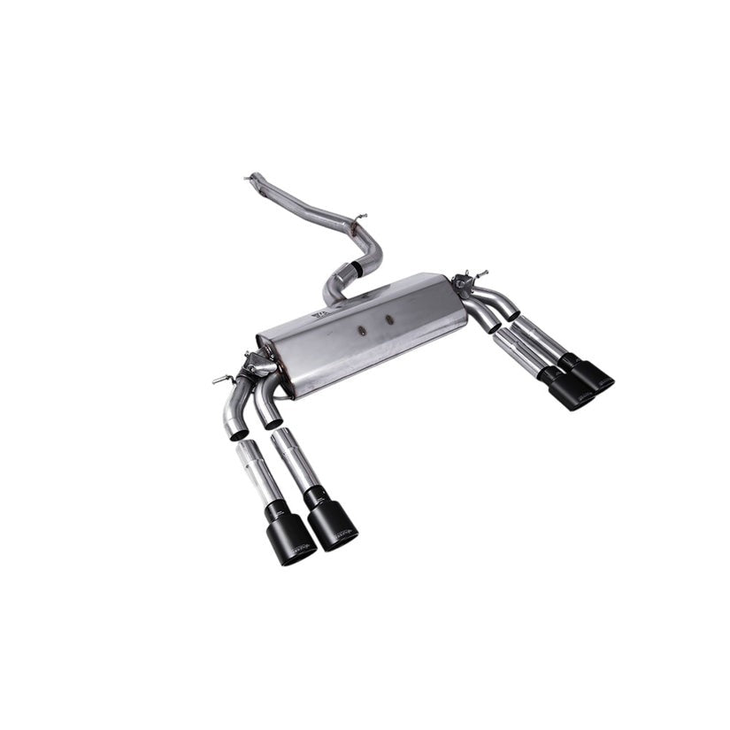 Milltek Cat Back Exhaust Audi S3 2.0 TFSI Quattro Saloon Cabrio 8V 8V.2 Non-GPF 13-18